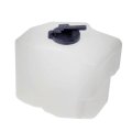 Non Pressurized Coolant Reservoir For Toyota Solara 2004 2005 2006 2007 2008 Front Plastic White Tank With Flip Top Cap 