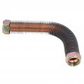 Air Pump Head Connecting Pipe Universal Screw Connection Compressor Discharge Tube Replacement Brass Plated For Truck Car Train