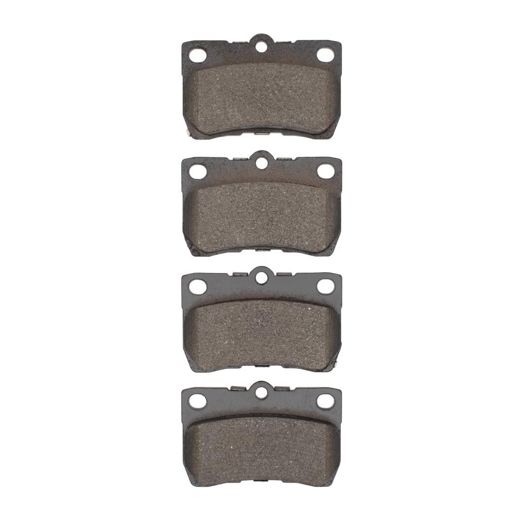 Front Disc Brake Pads For Lexus Gs350 Gs450h 2007 2011 Low Metallic Friction Material 2 Inner Height 3 47 In Width