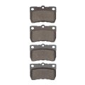 Front Disc Brake Pads For Lexus Gs350 Gs450h 2007 2011 Low Metallic Friction Material 2 Inner Height 3 47 In Width 