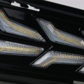 July King Led Daytime Running Lights Comptaible For Honda Vezel Hrv Hr-v 2015-2018 White Drl Streamer Yellow Turn Signals Light