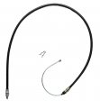 Element3 Front Parking Brake Cable For 1966 1974 Ford Bronco Bc92515 Nylon Coated Steel Includes Brackets And End Fittings 