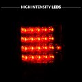 Amerilite Red Clear Led Tail Lights For 89-95 Toyota Pickup Passenger And Driver Side Include Bulb Harness