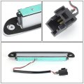 Led High Mount Chrome Housing 3rd Third Tail Brake Light Lamp Compatible With Ford Escape 01-07 Mercury Mariner 05-07