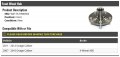Front Wheel Hub Compatible With 2007-2012 Dodge Caliber