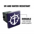 University Of Portland Pilots Logo Tow Trailer Hitch Cover Plug Insert