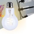 Satco 6w Led A19 Light Bulb 2700k Warm White 500 Lumens Clear Glass E26 Medium Base Dimmable 360 Degree Beam Enclosed Fixture 