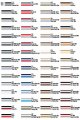 Universal Ultra-lite Auto Customizing 2-color Dual Pinstripe 36 X50 1a Stripe 1 16 Gap Then 1 16a 246-black Red