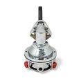 Top Street Performance Jm1012c Chrome 80 Gph Free Flow Mechanical Fuel Pump 