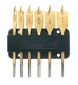 Steelex Plus D2052 Tin Coated Spade Bit Set 6-piece 