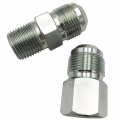 Gas Range Line Connector 5 Ft With 1 2 In Mip Connection 8 Od Stainless Steel Yellow Sd303-3132