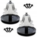 Aintier New Spindle Assembly Pack 2 With Bolts Fits For Troybilt Deck 618-06989 918-06989
