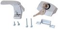 Rv Designer E311 Camper Trailer Door Latch With Lock Entry Hardware Gray 