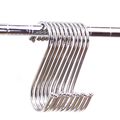 Ruiling Premium 4 9 Inch Heavy Duty Stainlessteel Hooks S Shaped Hook Hanger Ideal For Hanging Pots And Pans Plants Utensils 