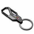 Ipick Image For Cadillac V Logo Gunmetal Black Carabiner-style Snap Hook Metal Key Chain Keychain Only Official Licensed