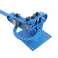 Manual Bench Top Compact Bender Pipe Bending Machine 7 Dies Metal Fabrication Tube Rod 44a Handle Maximum 5 16a Thick 1-15 16