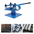 Manual Bench Top Compact Bender Pipe Bending Machine 7 Dies Metal Fabrication Tube Rod 44a Handle Maximum 5 16a Thick 1-15 16