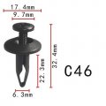 Autobahn88 Radiator Shroud Trim Clip Compatible With Gm Land Rover Ford Gm Oem 20664092 Ryq500070 N804570s 15773445 20452072