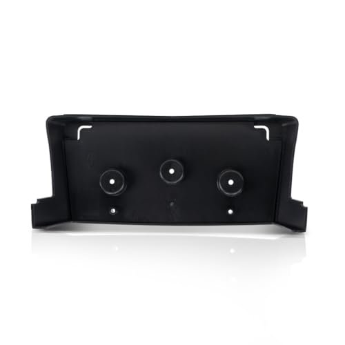 Front License Plate Bracket For Chevy Malibu 2008 2009 2010 2011 2012 Part 15823714 Gm1068121 Black Plastic Standard Fit