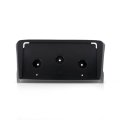 Front License Plate Bracket For Chevy Malibu 2008 2009 2010 2011 2012 Part 15823714 Gm1068121 Black Plastic Standard Fit 