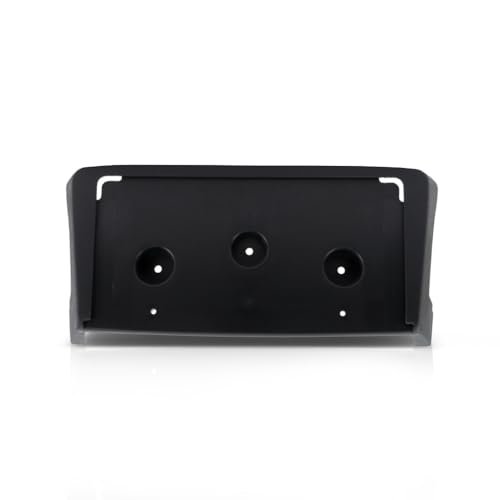Front License Plate Bracket For Chevy Malibu 2008 2009 2010 2011 2012 Part 15823714 Gm1068121 Black Plastic Standard Fit