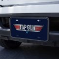Graphics More Top Gun Rendered Logo Novelty Metal Vanity Tag License Plate
