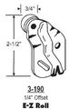3 4 Nylon Wardrobe Roller 1 Offset For E-z Roll 