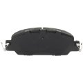 Front Ceramic Disc Brake Pad Set For 2016-2017 Honda Accord 2 4l D1860 4 Piece Kit With Hardware Model 155251