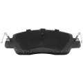 Front Ceramic Disc Brake Pad Set For 2016-2017 Honda Accord 2 4l D1860 4 Piece Kit With Hardware Model 155251
