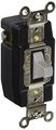 Leviton 1285-gy 20-amp 120 277-volt Toggle Single-pole Ac Quiet Switch Gray 