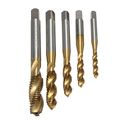 M3 M4 M5 M6 M8 High Speed Steel Screw Thread Metric Spiral Hand Plug Tap Kit