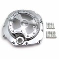 Hongk- Engine Clutch Cover See Through Compatible With Kawasaki Zx14r Zzr1400 2006-2013 Chrome Right B01c0sx6bo