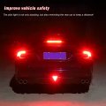 Gift2u Red Strobe Brake Light Kit Waterproof Tail Rear Lamp 12v Universal Car Motorcycle Stop Vehicle Anti-collision Taillight