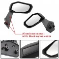 Sautvs Folding Front Door Rear View Side Mirrors For Maverick X3 Adjustable Premium High-definition Can-am Max 2017-2023