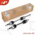 A-premium Pair 2 Front Cv Axle Shaft Assembly Compatible With Nissan Juke 2011-2017 L4 1 6l Fwd Driver And Passenger Side