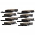 Niche Brake Pad Set For Honda Shadow Ace 750 1100 Fury Triumph Bonneville Bmw Front Rear Organic 4 Pack