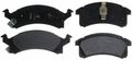 Raybestos Sgd506m Service Grade Semi-metallic Disc Brake Pad Set 