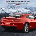 Rear Trunk Spoiler Wing With Led Brake Universal Gm Style For Hatchback Cars Matte Black Abs Adjustable Racing Bolt On
