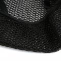Uxcell Motorcycle Black Anti-slip Air Stretchy Mesh Seat Saddle Protective Cover Pad