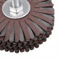 Uxcell Abrasive Cloth Flap Wheel Sanding Star 1 4-inch Shank For Woodworking Root Carving Furniture Polishing 180 Grit