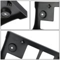 Factory Style Front License Plate Mounting Bracket Compatible With Nissan Nv1500 Nv2500 Nv3500 12-18 Matte Black