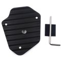 Extension Kickstand Pad Sidestand Plate Cnc Anodized For Suzuki Gsxs750 Gsxs1000 2017 2019 Gzsp Jd 029 Black 