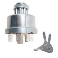 Ignition Key Switch 4 Position Starter Repl 82849085 11000960 For Ford Tractor 4000 4100 4110 4110lcg 4130 