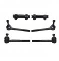 6 Pc Steering Tie Rod Adjusting Sleeves Inner Outer Ends Kit For 4wd Independent Front Suspension 
