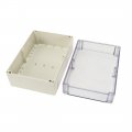 Uxcell 10 3 X7 1 X4 9 263mmx182mmx125mm Abs Junction Box Universal Electric Diy Project Enclosure Clear