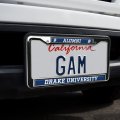 Drake Unversity Alumni Full Size Standard License Plate Metal Frame