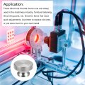 Uxcell Knurled Thumb Nuts 2pcs M12 X D30mm H20mm 304 Stainless Steel Nut With Collar High Head Blind Hole For 3d Printer Parts