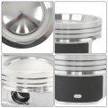 2 Pcs Cylinder Piston Rings Pin Kit Replacement For Polaris Rzr 800 4 S 2008-2014