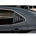 Lexley Racing Style Rear Side Window Louvers Air Vent Louvers Scoop Cover Blinds For Toyota Camry 2018 2019 2020 2021 2022 2023