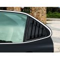 Lexley Racing Style Rear Side Window Louvers Air Vent Louvers Scoop Cover Blinds For Toyota Camry 2018 2019 2020 2021 2022 2023